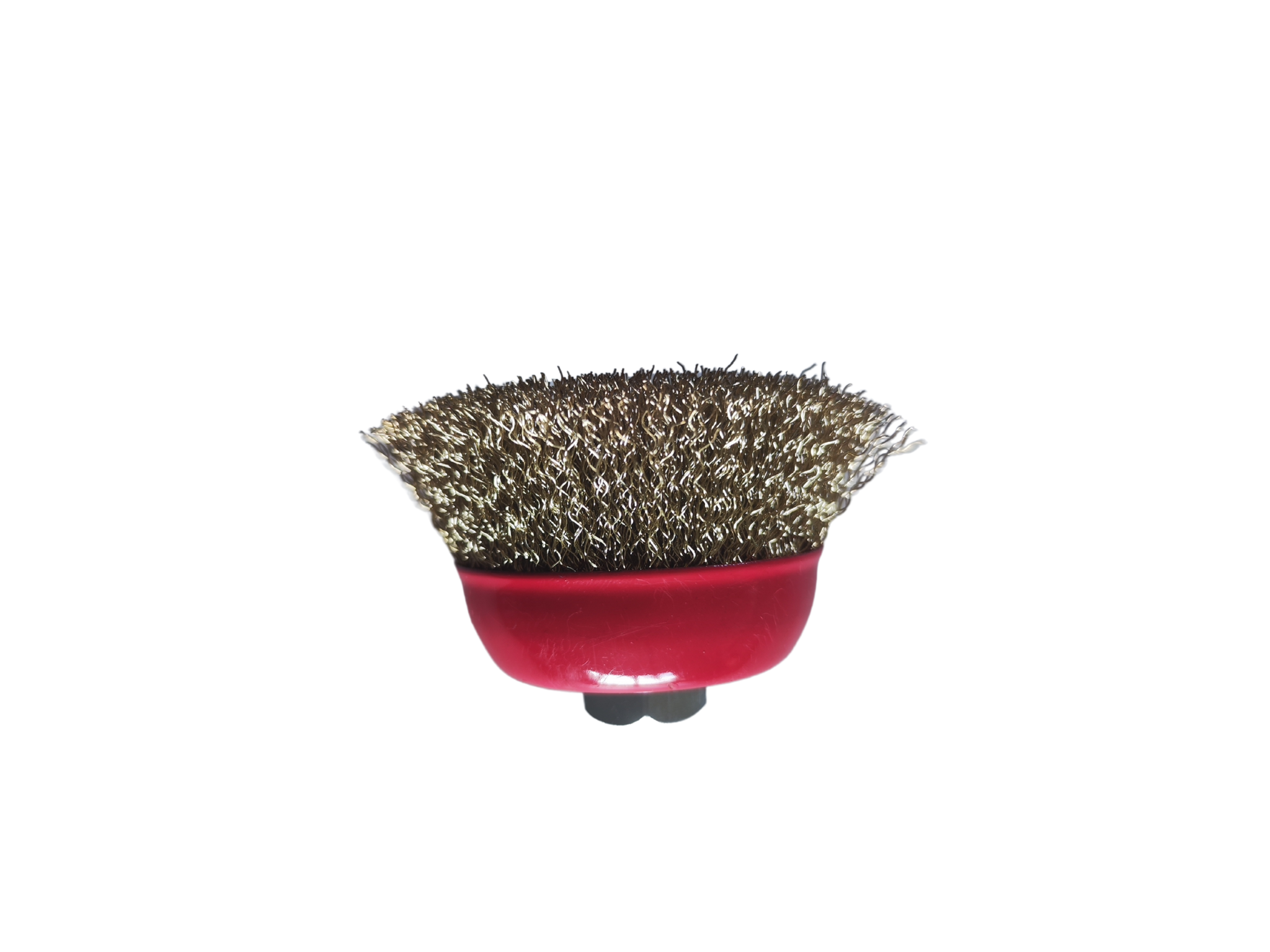 Szczotka czołowa druciana pleciona fi 75mm, m14 PRO - obrazek 2